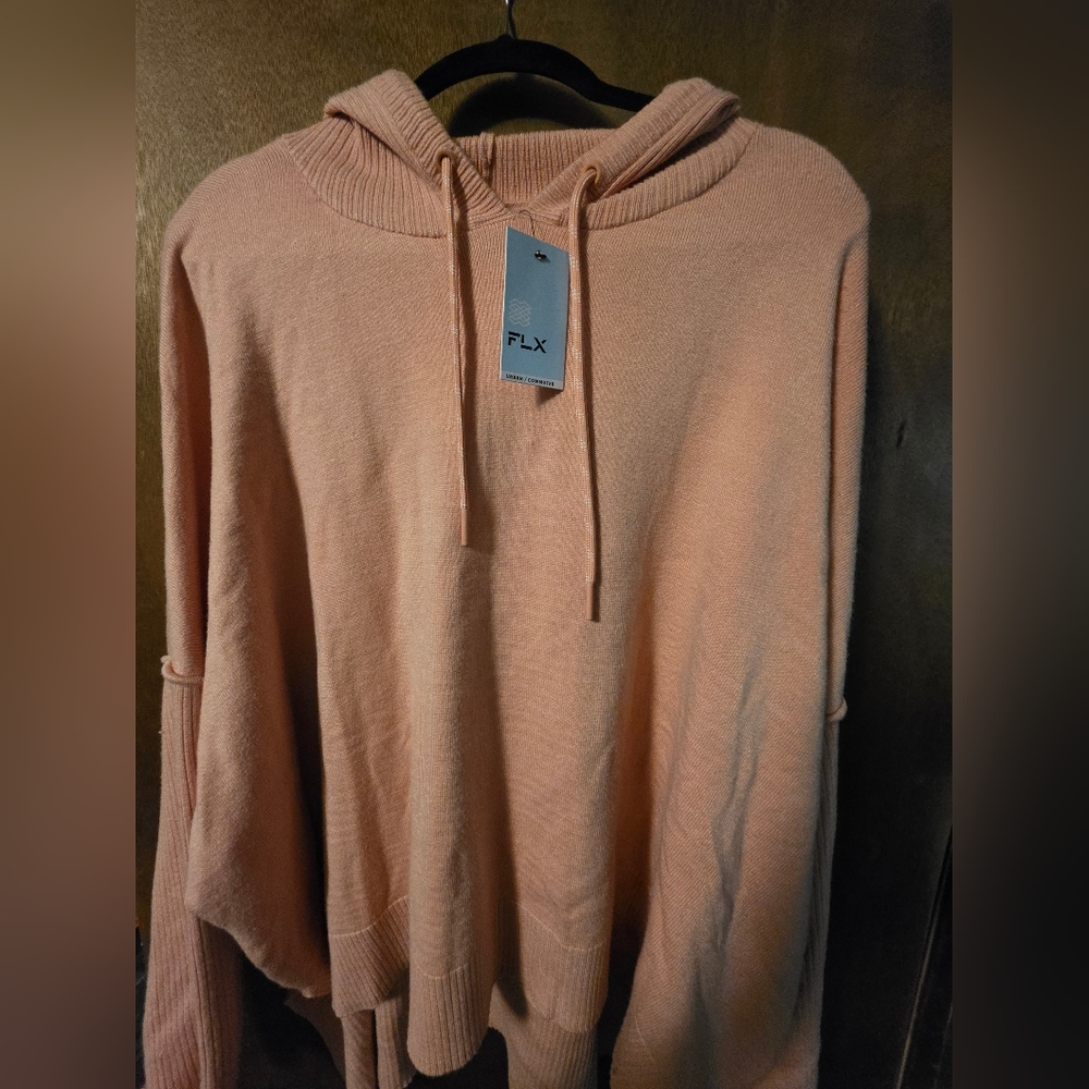 Nwt FLX Peach Sweater